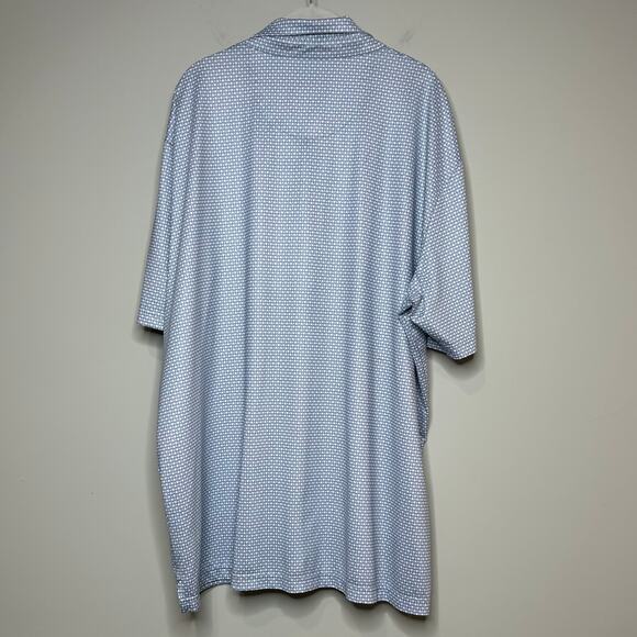 Callaway Gray Golf Polo Shirt Size XXL Opti Dri Performance Golf Ball Print - Picture 7 of 10